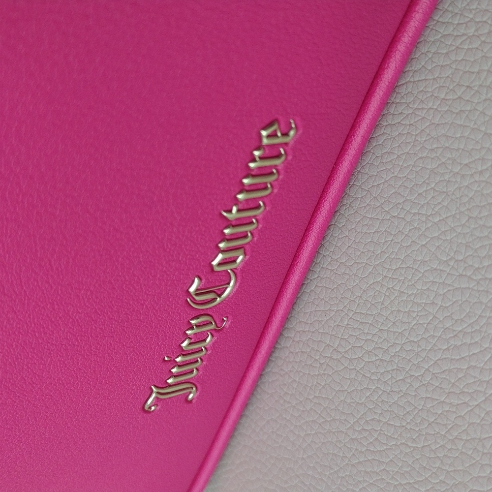 Juicy Couture Hot Pink Chain Shoulder Bag - Picture 8 of 16
